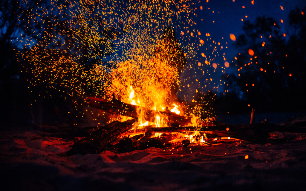 Bonfires At Walden Woods